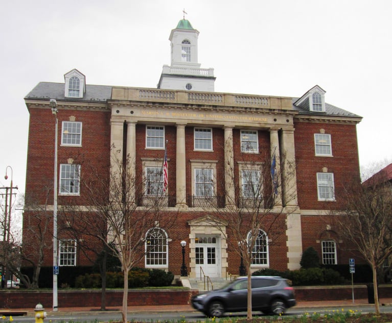 Eastern District of Virginia Bankruptcy Court, housed at the Martin V. B. Bostetter, Jr. Courthouse, located at 200 S. Washington Street in Alexandria, Virginia. Credit: Beyond My Ken via Wikimedia Commons