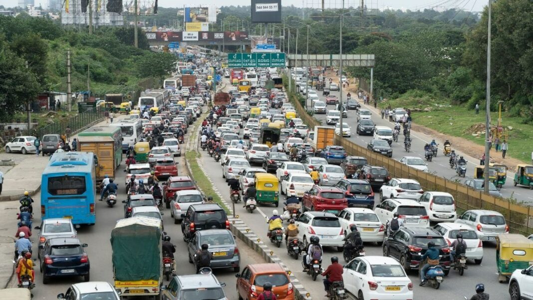 Bengaluru traffic jam