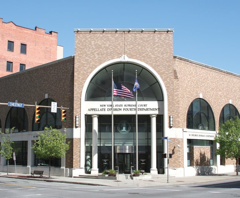 The Appellate Division, Fourth Department, M. Dolores Denman courthouse in Rochester