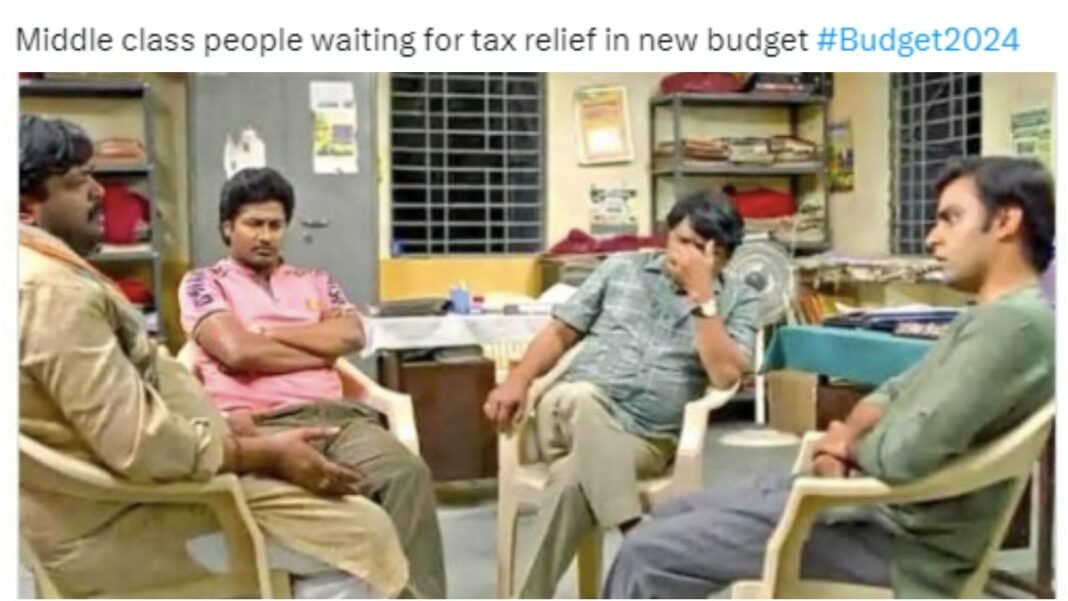 budget 2024 middle class memes