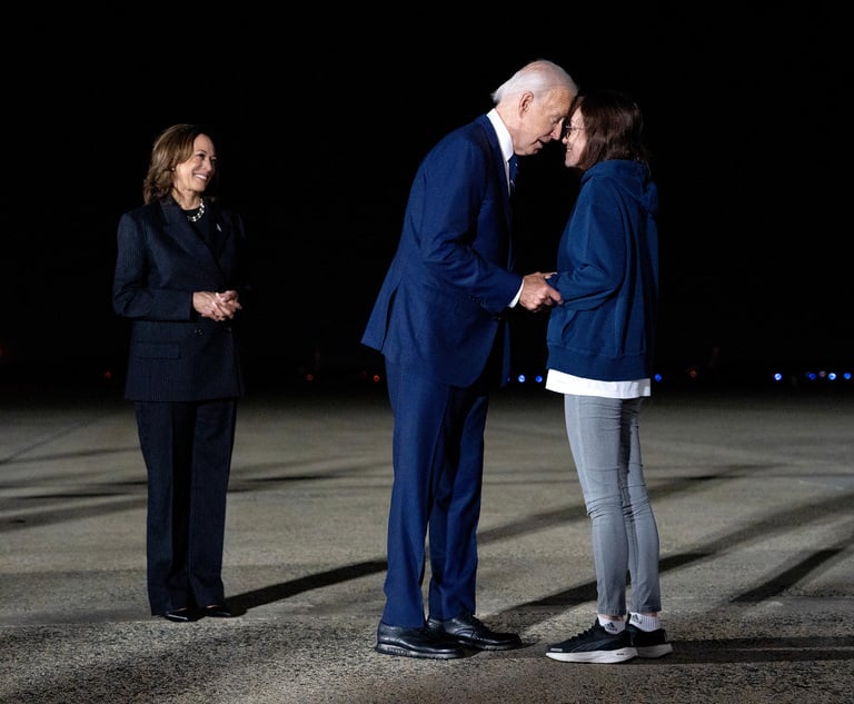 President Biden And Vice President Harris Greet Americans Released In Prisoner Swap