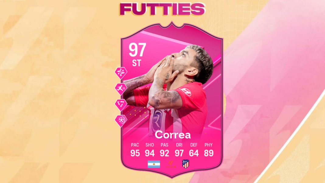 An image of Angel Correa FUTTIES objective in EA FC 24