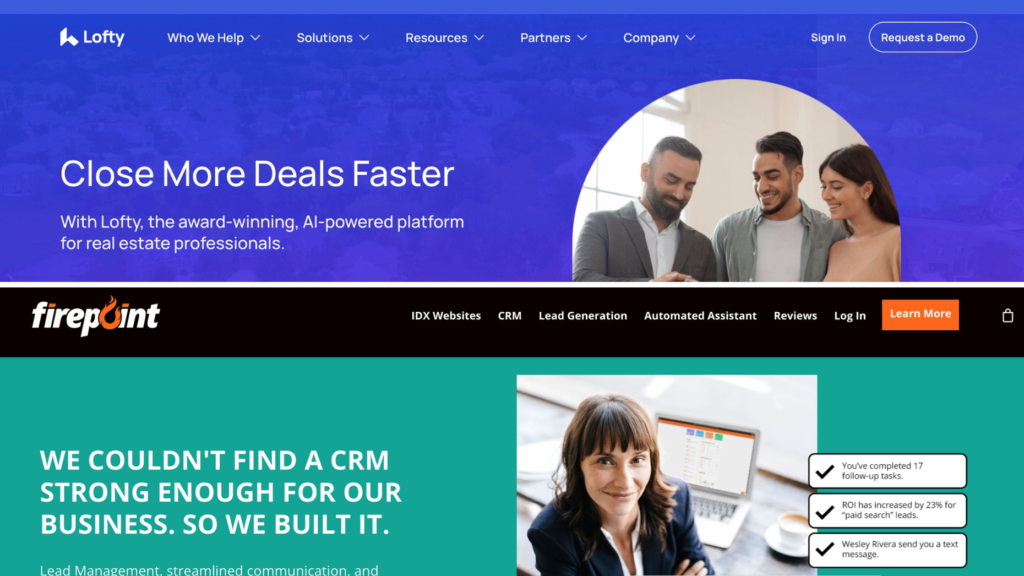 Lofty acquires real estate CRM company Firepoint